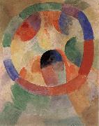 Delaunay, Robert Cyclotron-s shape oil painting reproduction